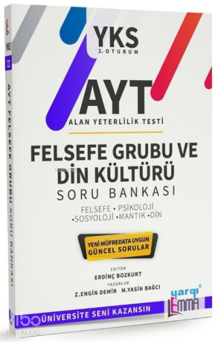 AYT Felsefe Grubu Ve Din Kül.Soru Bankası 2019