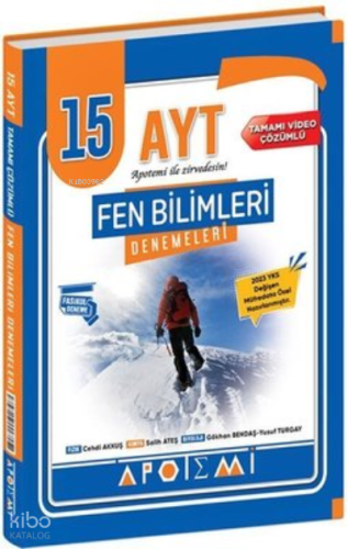 AYT Fen Bilimleri 15'li Deneme - 2023 Özel Baskı
