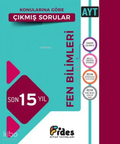Ayt Fen Bilimleri Son 15 Yıl Konularına Göre Çıkmış Sorular | Kolektif