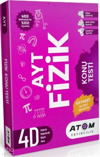 AYT FİZİK Dökme Test (8 Öğrencilik)