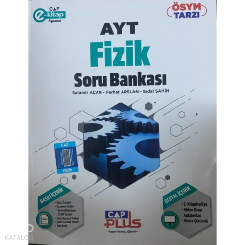 AYT Fizik Plus Soru Bankası | Kolektif | Çap Yayınları