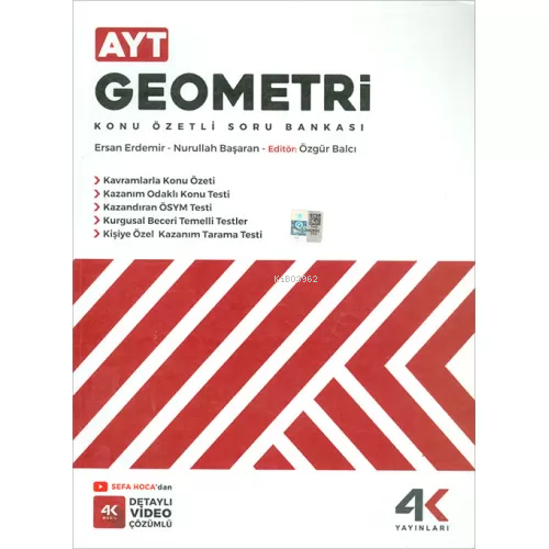 AYT Geometri Konu Özetli Soru Bankası