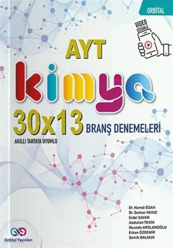 AYT Kimya 30 x 13 Branş Denemeleri