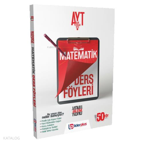AYT Matematik Ders Föyü Lider Plus Yayınları