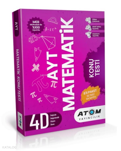 AYT MATEMATİK Dökme Test (8 Öğrencilik)