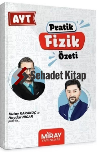 AYT Pratik Fizik Özeti Cep Kitabı