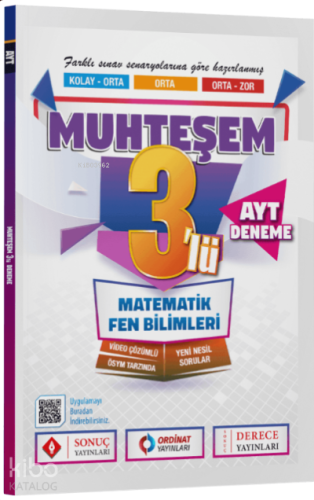 AYT Sayısal Muhteşem 3'lü Deneme