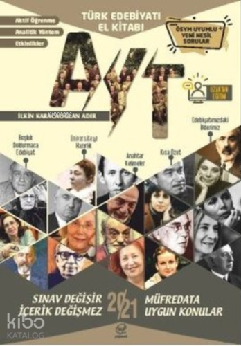 AYT Türk Edebiyatı El Kitabı | İlkin Karacaoğlan Adır | Çizge Yayıncıl