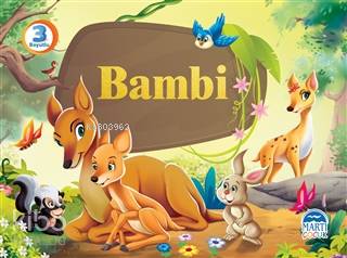 Bambi - 3 Boyutlu Masal Kitabı | Kolektif | Martı Çocuk Yayınları
