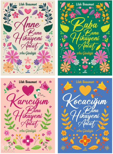 Bana Hikayeni Anlat Günlük Serisi (4 Kitap) | Lilah Beaumont | Nesnel 