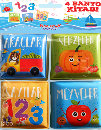 Banyo Kitabı Seti (4 Kitap) | Kolektif | Yumurcak Yayınları
