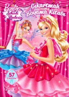 Barbie Sihirli Balerin Çıkartmalı Boyama Kitabı (57 Çıkartma) | Kolekt