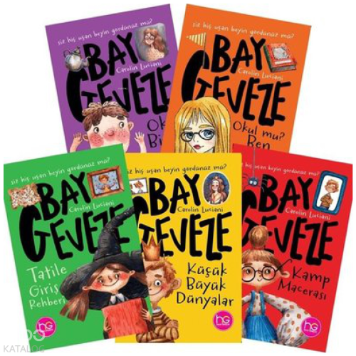 Bay Geveze 5 Kitap Takım | Carolin Luciani | Halk Kitabevi