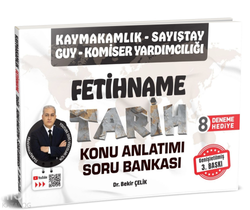 Bekir Çelik Yayınları Kaymakamlık Fetihname Tarih Konu Anlatımlı Soru Bankası