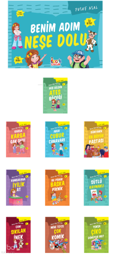 Benim Adım Neşe Dolu (10 Kitap) | Yusuf Asal | Bıcırık (Bcrk Çocuk) Ya