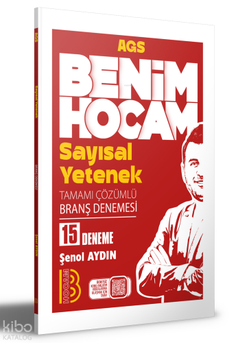Benim Hocam 2026 AGS Sayısal Yetenek Tamamı Çözümlü 15 Branş Denemesi