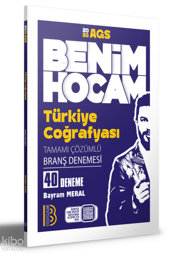 Benim Hocam 2026 AGS Türkiye Coğrafyası Tamamı Çözümlü 40 Branş Deneme