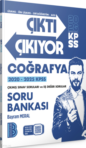 Benim Hocam 2026 KPSS Çıktı Çıkıyor Coğrafya Soru Bankası | Bayram Mer