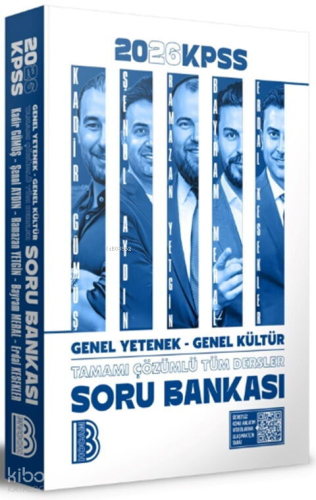 Benim Hocam 2026 KPSS Tüm Dersler Tamamı Çözümlü Soru Bankası | Kadir 