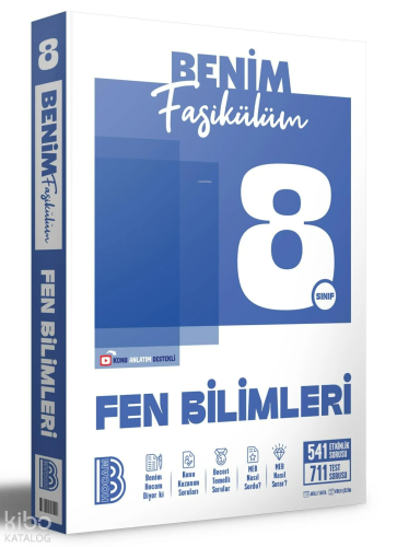 Benim Hocam 8. Sınıf Benim Fasikülüm Fen Bilimleri | Kolektif | Benim 
