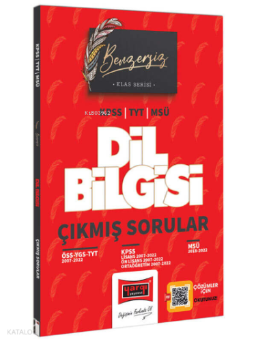 Benzersiz Dil Bilgisi Çıkmış Sorular KPSS-TYT-MSU (2007-2022) | Kolekt