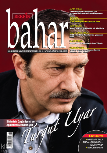 Berfin Bahar Aylık Kültür Sanat ve Edebiyat Dergisi 342. Sayı (Ağustos