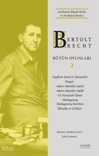 Bertolt Brecht Bütün Oyunları (Ciltli)
