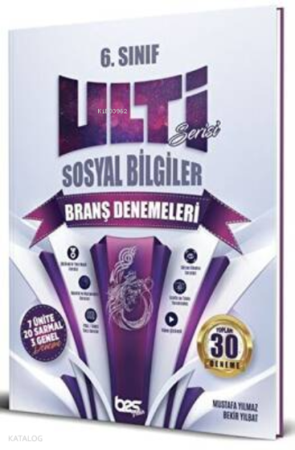 Bes Ulti 06.Sınıf Deneme Sosyal Bilgiler - 2023