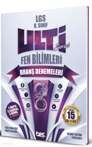 Bes Ulti 08.Sınıf Deneme Fen Bilimleri - 2023 | Kolektif | Bes Yayınla