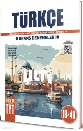Bes Yayınları TYT Türkçe Ulti Serisi 10 x 40 Branş Denemeleri