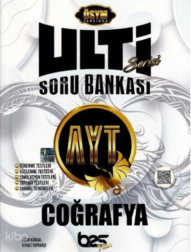 Bes Yayınları YKS AYT Coğrafya Ulti Serisi Soru Bankası