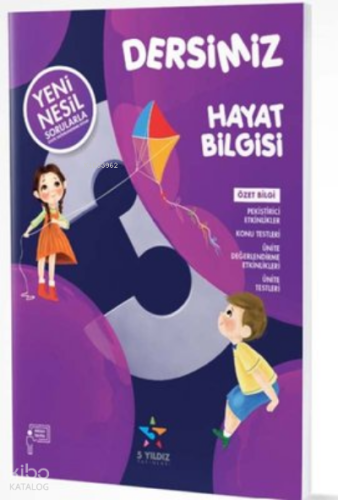 Beş Yıldız Yayınları Hayat Bilgisi Etkinlikli Soru Bankası