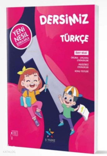 Beş Yıldız Yayınları Türkçe Etkinlikli Soru Bankası