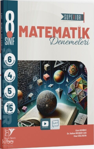 Beyin Takımı Yayınları 8. Sınıf LGS Matematik Superıor 15 li Deneme