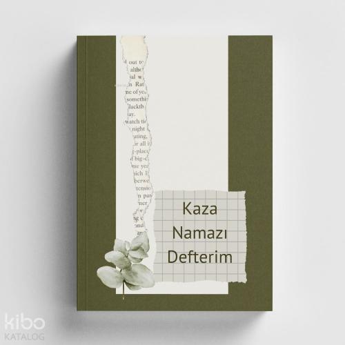 Bi Dünya Store 5 Yıllık Kaza Namazı Defterim - Haki
