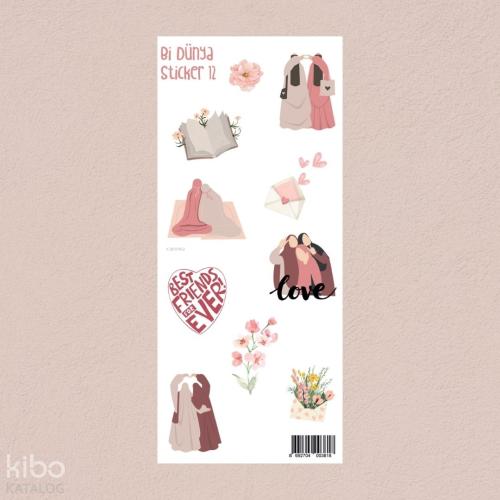 Bi Dünya Store Ahirete Kadar Yolumuz Var İslami Sticker Paketi (M012)