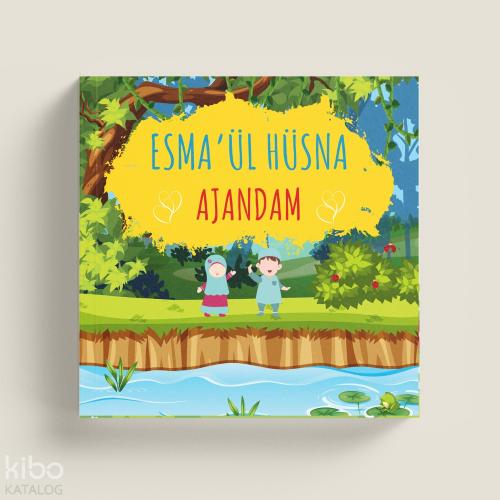 Bi Dünya Store Çocuklar İçin Esmaül Hüsna Ajandam Okul Öncesi
