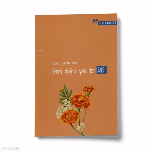 Bi Dünya Store De Serisi Beni Doğru Yola İlet A6 Çizgili Mini Defter Not Defteri