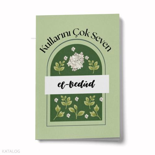 Bi Dünya Store Esmaül Hüsna Serisi- El Vedud A6 Çizgili Mini Defter Not Defteri