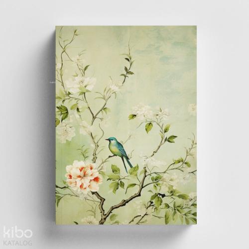 Bi Dünya Store Sonsuzluk Dalları Defter (Yeşil) Bullet Journal A5 Noktalı Defter