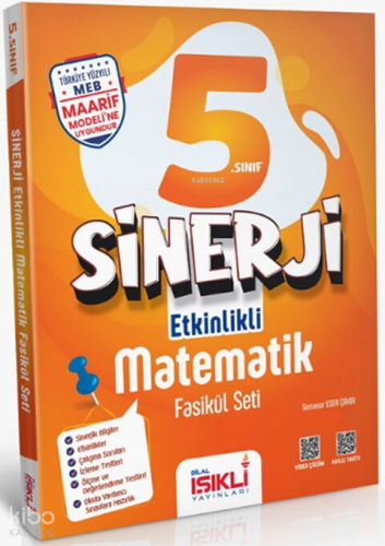 Bilal Işıklı 5. Sınıf Matematik Sinerji Serisi Etkinlikli Bağlam Temelli Fasikül Seti