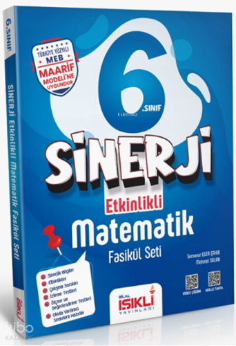 Bilal Işıklı 6. Sınıf Matematik Sinerji Etkinlikli Fasikül Seti