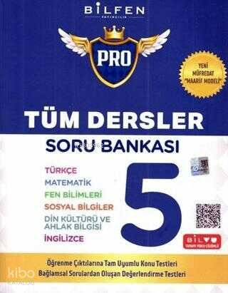 Bilfen Yayıncılık 5. Sınıf Tüm Dersler Pro Soru Bankası | Kolektif | B