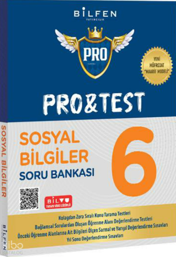 Bilfen Yayıncılık 6. Sınıf Pro-test Sosyal Bilgileri Soru Bankası | Ko