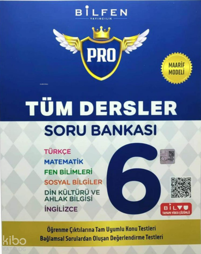 Bilfen Yayıncılık 6. Sınıf Pro Tüm Dersler Soru Bankası | Kolektif | B