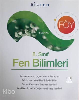 Bilfen Yayıncılık 8. Sınıf Fen Bilimleri Föy | Kolektif | Bilfen Yayın