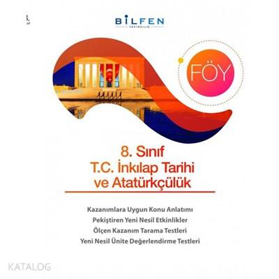 Bilfen Yayıncılık 8. Sınıf İnkılap Tarihi Föy