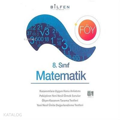Bilfen Yayıncılık 8. Sınıf Matematik Föy