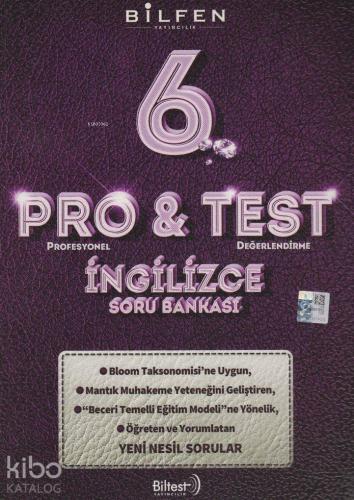 Bilfen Yayınları 6. Sınıf İngilizce ProTest Soru Bankası Bilfen 