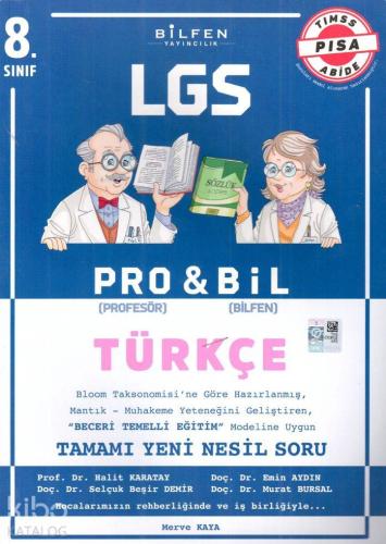 Bilfen Yayınları 8. Sınıf LGS Türkçe Probil Soru Bankası Bilfen